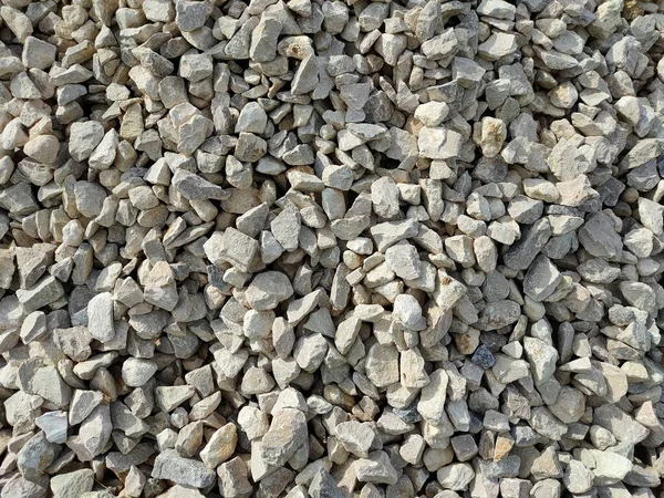 Grava Textura Patrón Fondo Fondo Material Construcción Piedras Escombros Granito — Foto de Stock