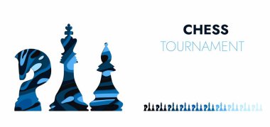 Satranç turnuvası, şah mat strateji spor şampiyonluğu posterleri. Yeni başlayanlar ve profesyonel oyuncular için vektör satranç kulübü kupası