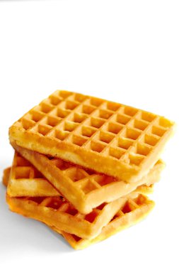 Belçika waffle ahşap tablo