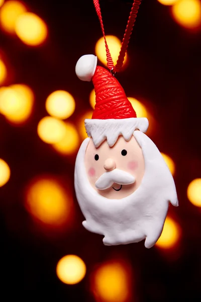 Christmas santa claus speelgoed — Stockfoto