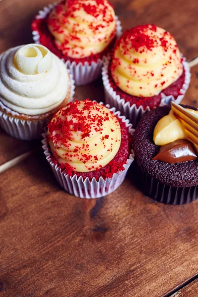 Belos cupcakes — Fotografia de Stock