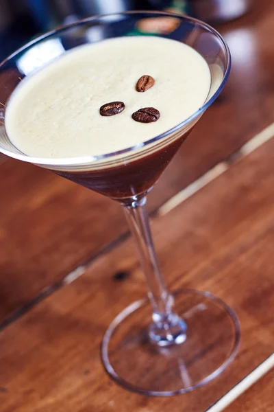 Espresso martini cocktail — Stock Photo, Image