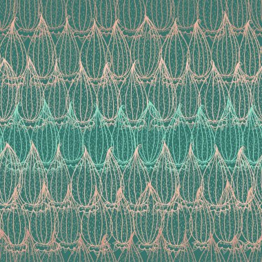 Dantelli pürüzsüz desen.