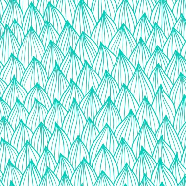 kesintisiz dalga paterni, çizilmiş iki dalgaları arka planını renklendirin..