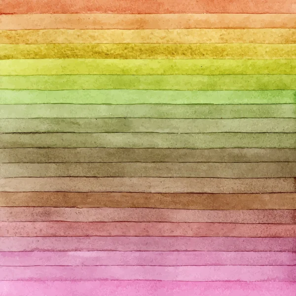 Watercolor colorful brush strokes, striped background. Hand drawn technique.