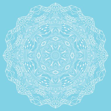 dantel yuvarlak daire süsleme, süsleme.