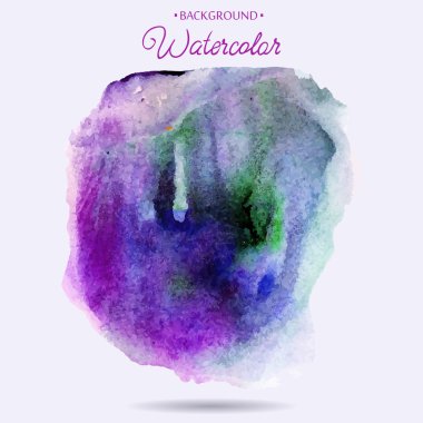 Soyut el çizimi suluboya arkaplan. 