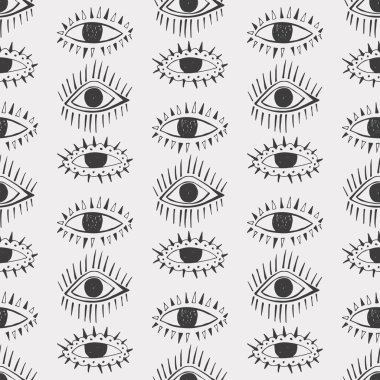 soyut gözleri seamless modeli.