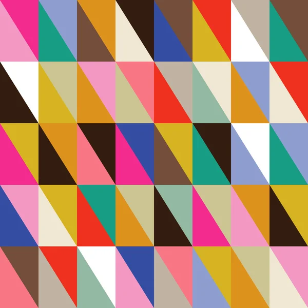 Seamless pattern of geometric shapes. Triangle background. — Stockový vektor