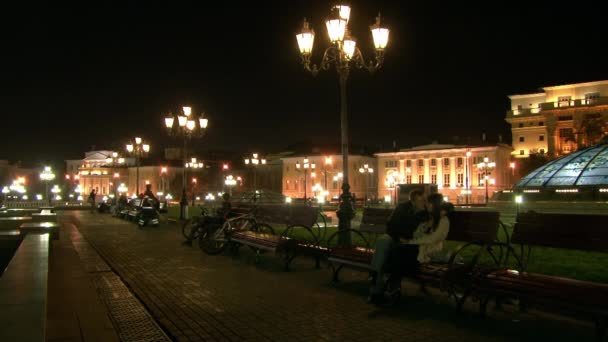 Muzeum Historyczne na Placu Czerwonym Moskwy. — Wideo stockowe