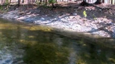 Nehir kıyısında Temnik Dağı Baykal sınırında..