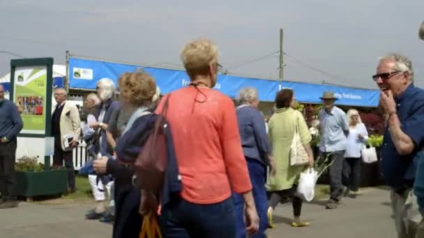 Fête printanière des fleurs RHS Malvern Hills. — Video