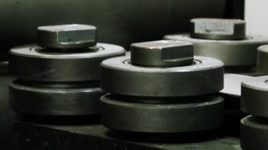 Metal rulo makineler, paslanmaz çelik profil işleme tesisi için.