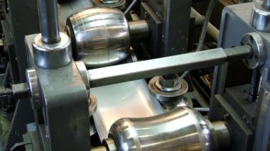 Metal rulo makineler, paslanmaz çelik profil işleme tesisi için.