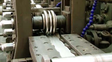 Metal rulo makineler, paslanmaz çelik profil işleme tesisi için.
