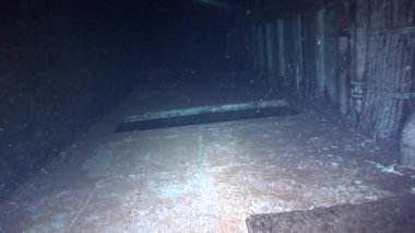 Gemi enkazı Salem Express Mısır 'daki Kızıl Deniz' de suyun altında..