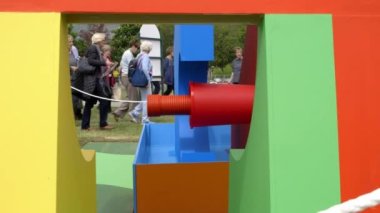 Bahar festivali RHS Malvern Hills 'in manzara tasarımı.