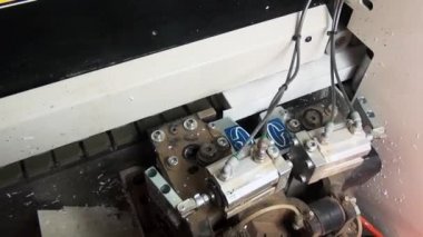 Ahşap ve Mobilya Sanayi ve Tesisi'nde Planlama Makinesi.