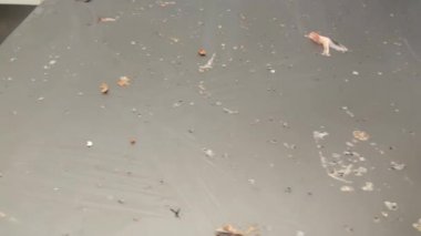 Eti kesme masasına kırpın.