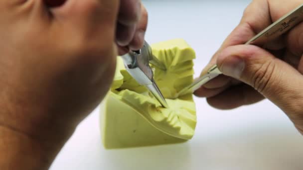 Créer un formulaire pour couler des copies de cire de bijoux . — Video