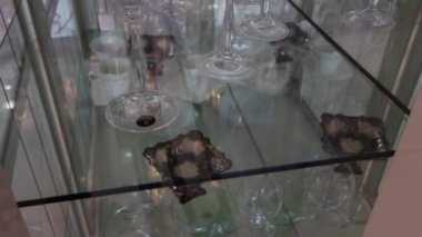 Lüks daire Modern iç yemek odası.