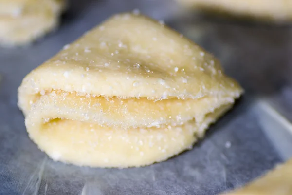 Fazer biscoitos doces — Fotografia de Stock