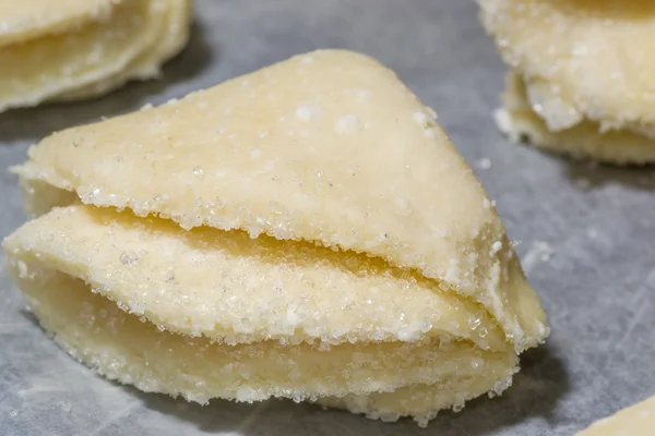 Fazer biscoitos doces — Fotografia de Stock