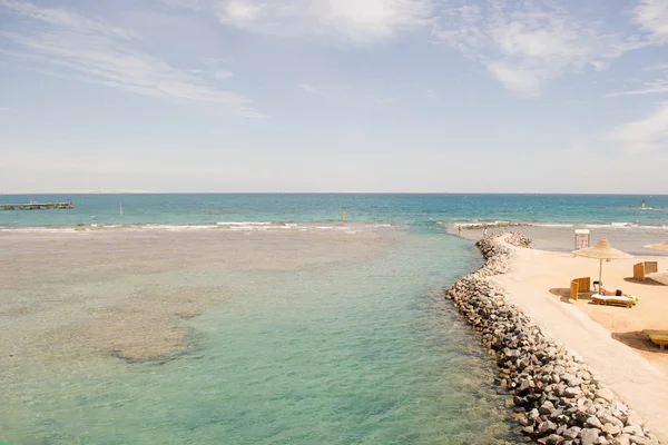 Idilli Beach-tenger — Stock Fotó