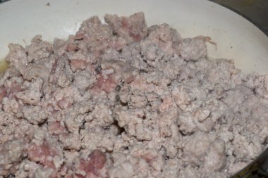 kıyılmış sığır eti