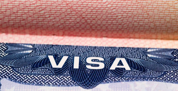 Reisen mit Visa-Stempeln — Stockfoto