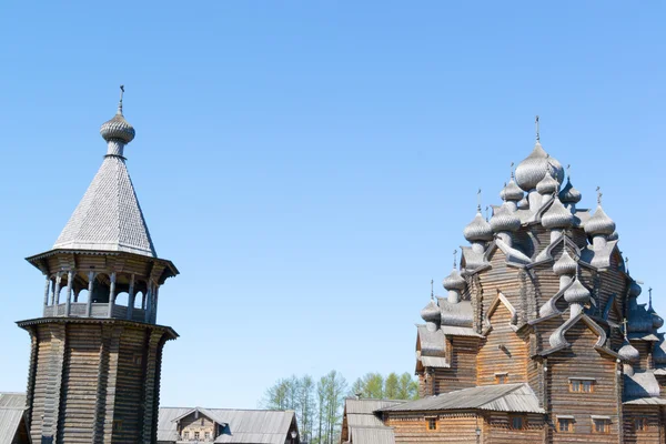 Träkyrka — Stockfoto