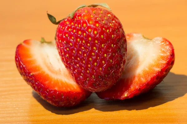 Comida de morango — Fotografia de Stock