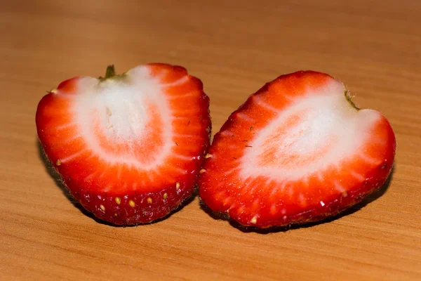 Erdbeerfutter — Stockfoto