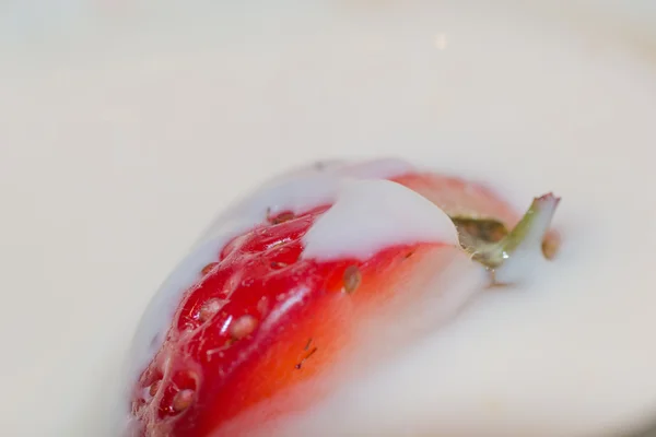 Jogurt jahoda potravin Stock Snímky