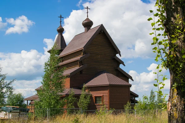 Drewniany kościół — Zdjęcie stockowe