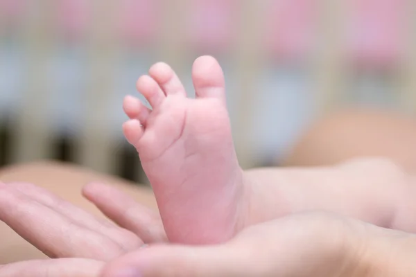 Kis baba lábát — Stock Fotó
