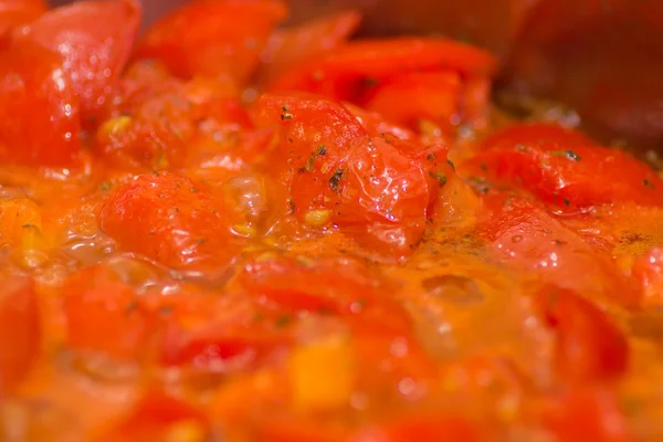 Omáčka rajčatová pasta — Stock fotografie