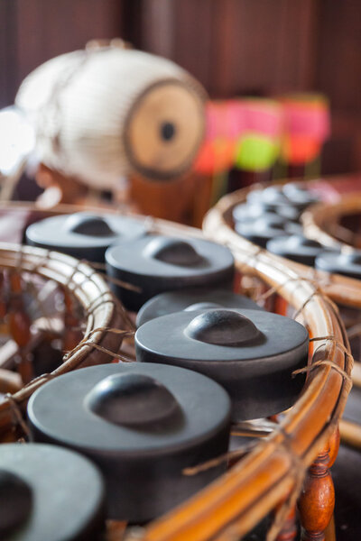 Gong and Drum , Thai traditional percussion instrument