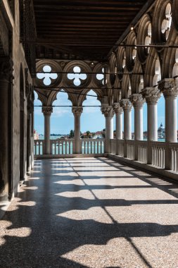 Arcade Doge Sarayı: Gotik mimari Venedik, Ital
