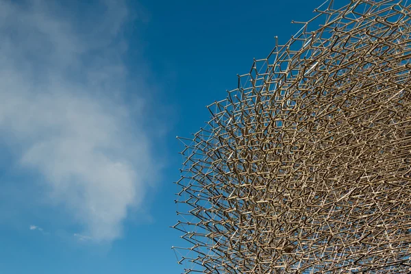 Wszystko wykonane z Aluminium ul Megastructure — Zdjęcie stockowe