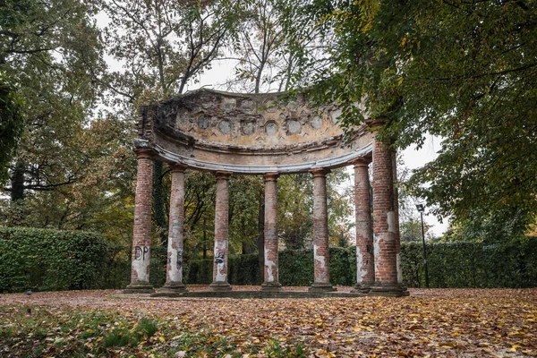 Tempietto Arcadia Pequeño Templo Estilo Neoclásico Parque Ducal Parma Italia — Foto de Stock