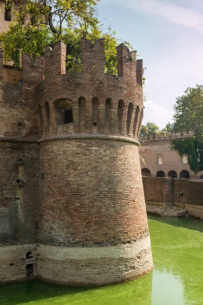 Fontanellato hrad Rocca Sanvitale, Itálie, Emilia-Romagna regio — Stock fotografie
