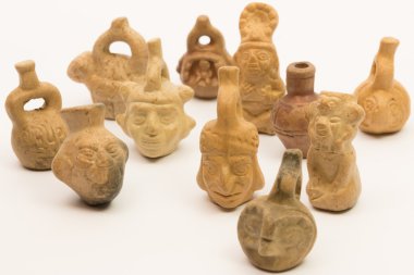 Perulu Çömlekçilik, Inca seramik parçaları