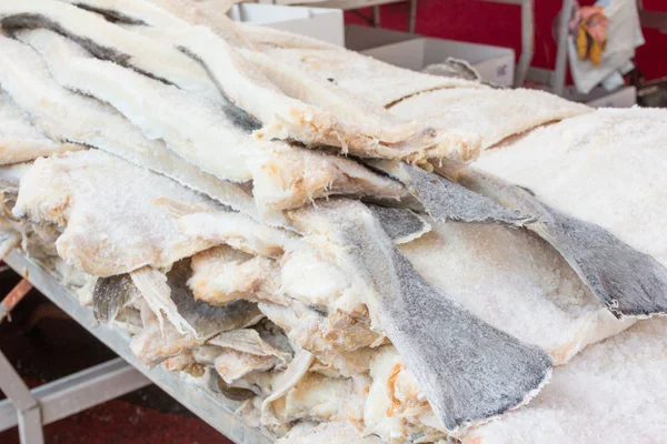 kurutulmuş Cod tuzlanmış morina yığılmış balık