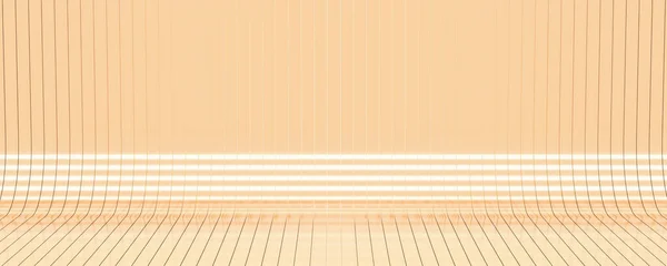 Pastell Studio Boden Hintergrund Mit Neon Reflexion — Stockfoto