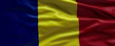 Çad Bayrağı - Çad Bayrağı - 3 boyutlu arkaplan