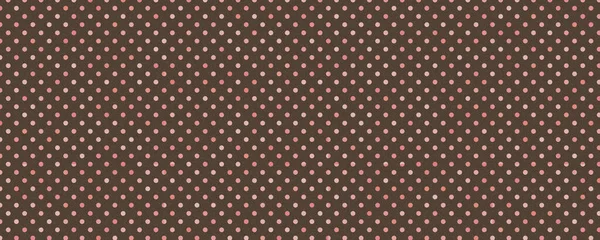 Roze Bruine Polka Dot Textuur Achtergrond — Stockfoto