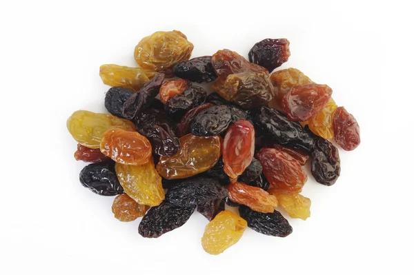 Mix color raisin on background — Stock Photo, Image