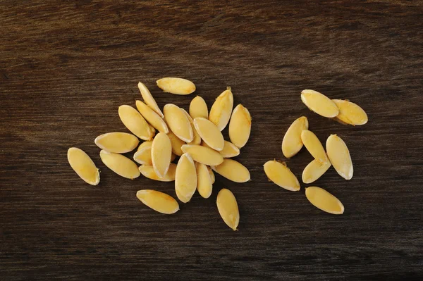 Getrocknete Cantaloupe-Samen für den Anbau — Stockfoto