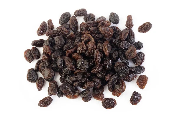 Dried raisins on white background — Stock Photo, Image